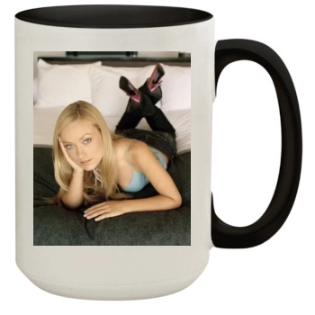 Olivia Wilde 15oz Colored Inner & Handle Mug