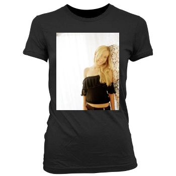 Olivia Wilde Women's Junior Cut Crewneck T-Shirt