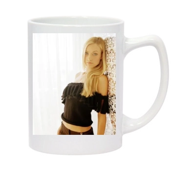 Olivia Wilde 14oz White Statesman Mug