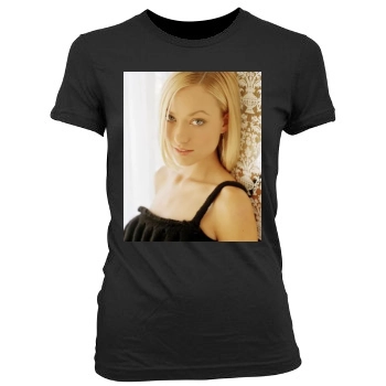 Olivia Wilde Women's Junior Cut Crewneck T-Shirt