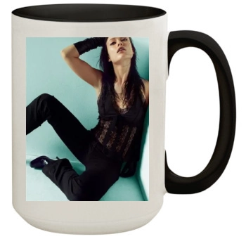 Olivia Wilde 15oz Colored Inner & Handle Mug