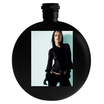 Olivia Wilde Round Flask