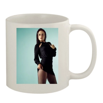 Olivia Wilde 11oz White Mug