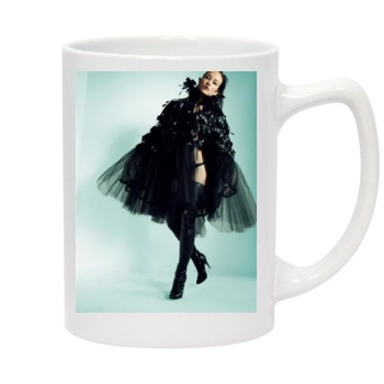 Olivia Wilde 14oz White Statesman Mug