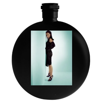 Olivia Wilde Round Flask