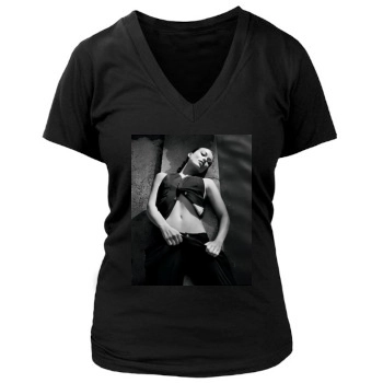 Olivia Wilde Women's Deep V-Neck TShirt