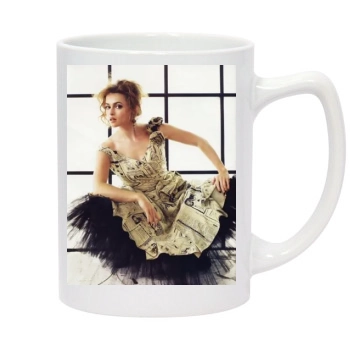 Helena Bonham Carter 14oz White Statesman Mug