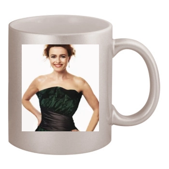 Helena Bonham Carter 11oz Metallic Silver Mug