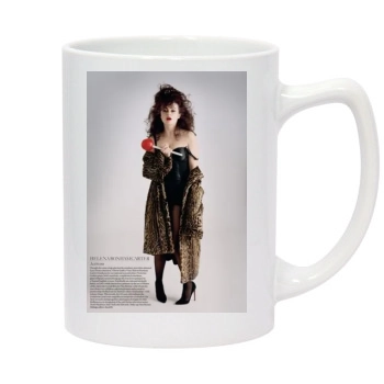 Helena Bonham Carter 14oz White Statesman Mug