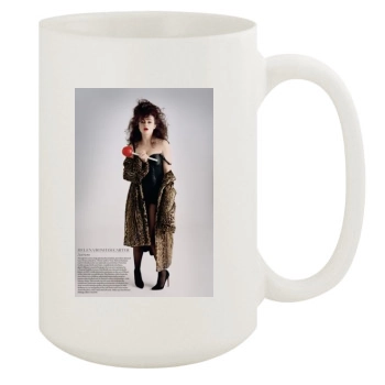 Helena Bonham Carter 15oz White Mug