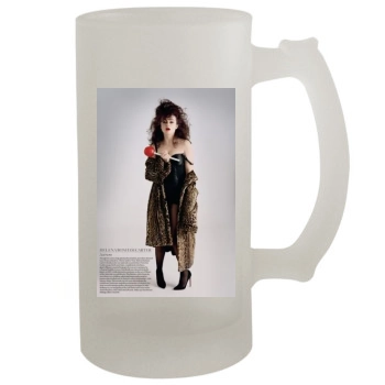 Helena Bonham Carter 16oz Frosted Beer Stein