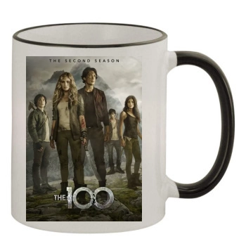 The 100 (2014) 11oz Colored Rim & Handle Mug