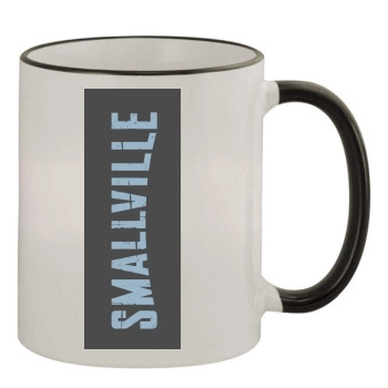 Smallville (2001) 11oz Colored Rim & Handle Mug