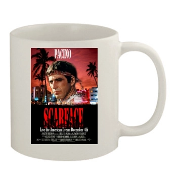 Scarface (1983) 11oz White Mug