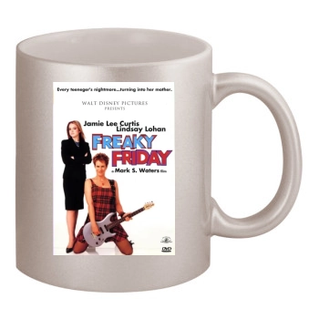 Freaky Friday (2003) 11oz Metallic Silver Mug