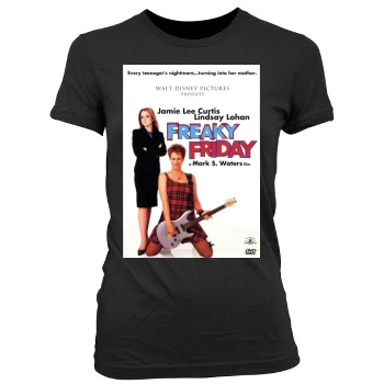 Freaky Friday (2003) Women's Junior Cut Crewneck T-Shirt