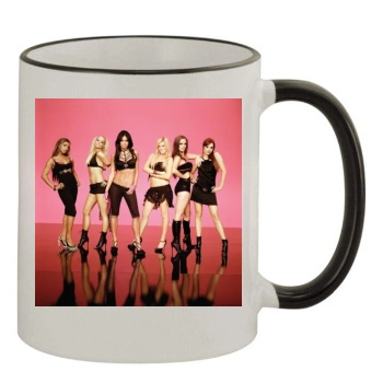 The Pussycat Dolls 11oz Colored Rim & Handle Mug