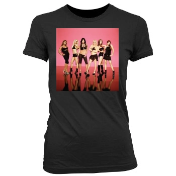 The Pussycat Dolls Women's Junior Cut Crewneck T-Shirt