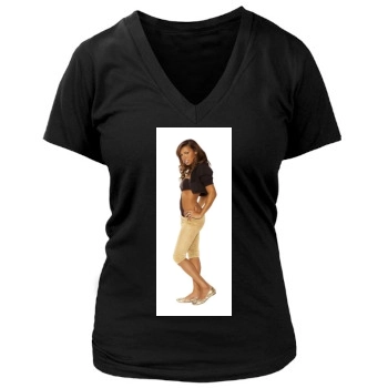 The Pussycat Dolls Women's Deep V-Neck TShirt