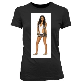 The Pussycat Dolls Women's Junior Cut Crewneck T-Shirt