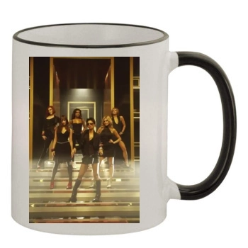 The Pussycat Dolls 11oz Colored Rim & Handle Mug