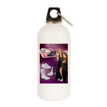 The Pussycat Dolls White Water Bottle With Carabiner