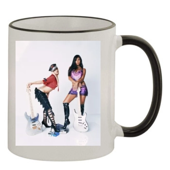 The Pussycat Dolls 11oz Colored Rim & Handle Mug