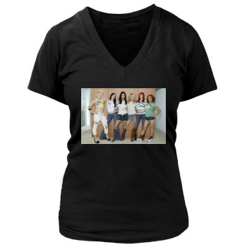 The Pussycat Dolls Women's Deep V-Neck TShirt