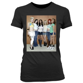 The Pussycat Dolls Women's Junior Cut Crewneck T-Shirt