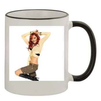 The Pussycat Dolls 11oz Colored Rim & Handle Mug