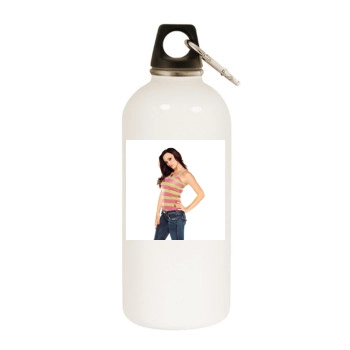 The Pussycat Dolls White Water Bottle With Carabiner