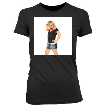 The Pussycat Dolls Women's Junior Cut Crewneck T-Shirt