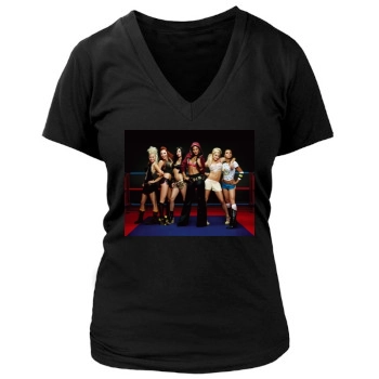 The Pussycat Dolls Women's Deep V-Neck TShirt