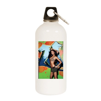 The Pussycat Dolls White Water Bottle With Carabiner