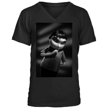 Frankenweenie (2012) Men's V-Neck T-Shirt