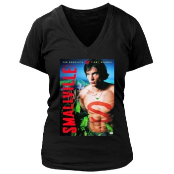 Smallville (2001) Women's Deep V-Neck TShirt