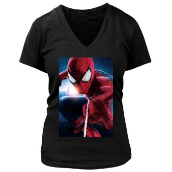 The Amazing Spider-Man 2 (2014) Women's Deep V-Neck TShirt