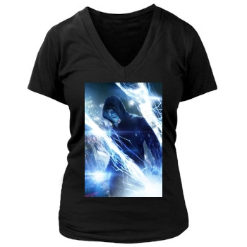 The Amazing Spider-Man 2 (2014) Women's Deep V-Neck TShirt