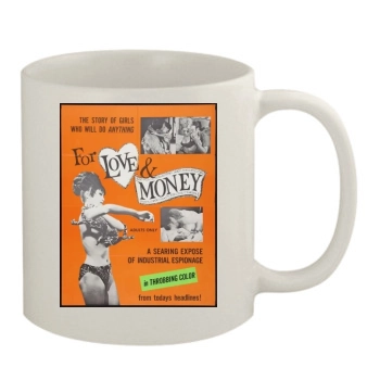 For Love and Money (1967) 11oz White Mug