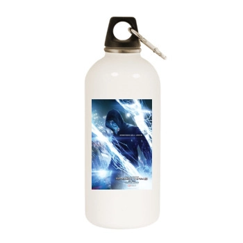 The Amazing Spider-Man 2 (2014) White Water Bottle With Carabiner