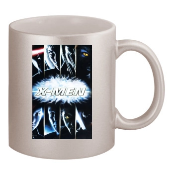 X-Men (2000) 11oz Metallic Silver Mug