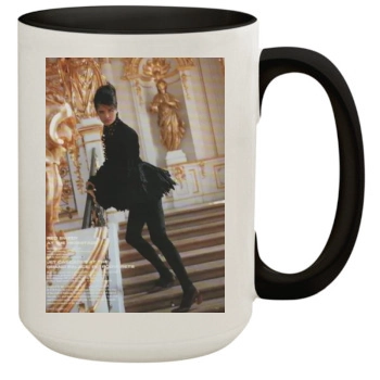 Helena Christensen 15oz Colored Inner & Handle Mug