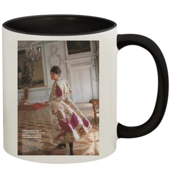 Helena Christensen 11oz Colored Inner & Handle Mug