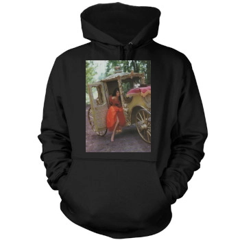 Helena Christensen Mens Pullover Hoodie Sweatshirt