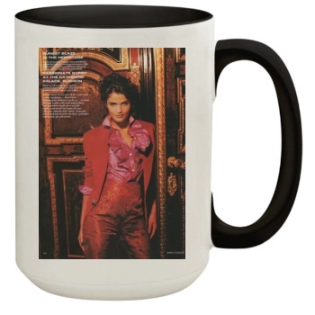 Helena Christensen 15oz Colored Inner & Handle Mug