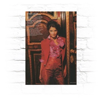 Helena Christensen Metal Wall Art