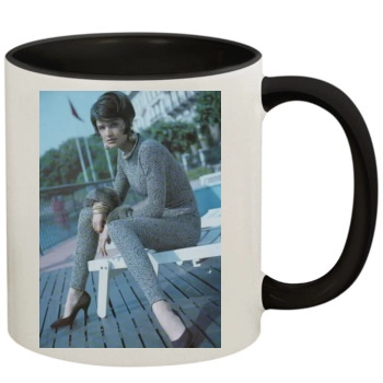 Helena Christensen 11oz Colored Inner & Handle Mug