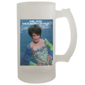 Helena Christensen 16oz Frosted Beer Stein