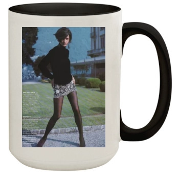 Helena Christensen 15oz Colored Inner & Handle Mug