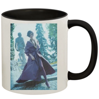 Helena Christensen 11oz Colored Inner & Handle Mug